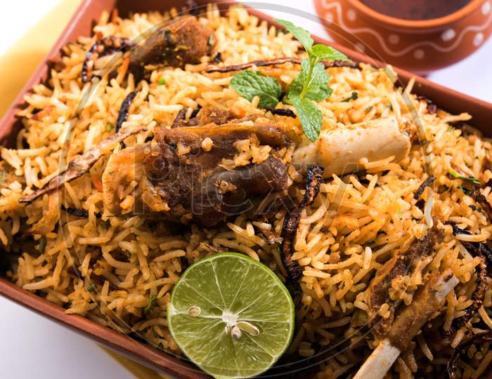 Mutton Dum Biryani